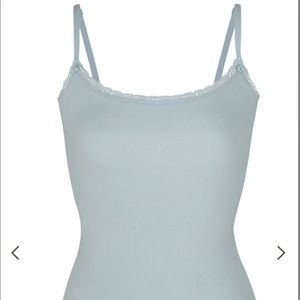 Skims Pointelle blue dress